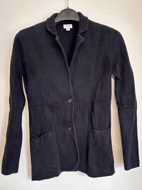 J. CREW KNITTED BLAZER WITH BUTTONS
